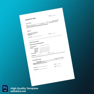 ASPC Editable Move Out Form Template in Word and PDF formats