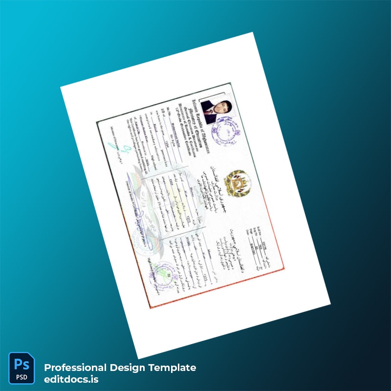 Editable Afghanistan Ayanda Sama Productions Employment Verification Letter Template in Word and PDF formats page 3 Page Preview - EditDocs