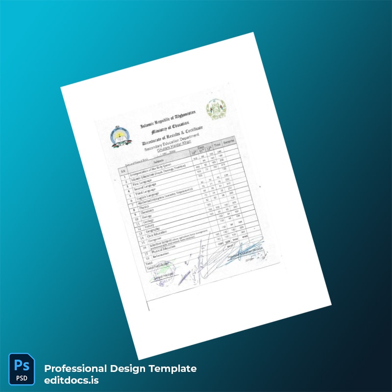 Editable Afghanistan Ayanda Sama Productions Employment Verification Letter Template in Word and PDF formats page 4 Page Preview - EditDocs