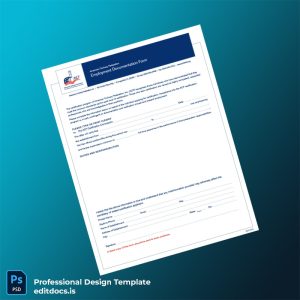 Editable American Culinary Federation Employment Verification Letter Template (Word&PDF) Page Preview - EditDocs