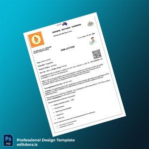 Editable Australia AUS GROUPS Employment Verification Letter Template (Word&PDF) Page Preview - EditDocs