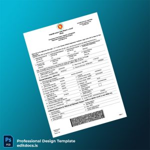 Editable Bangladesh Department of Immigration and Passports Registration Certificate Template (Word&PDF) Page Preview - EditDocs