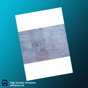 Bangladesh Dhaka Electric Supply Company Ltd DESCO Editable Electricity Bill Template in Word and PDF formats