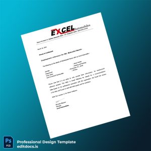 Editable Bangladesh Excel Automobiles Employment Verification Letter Template (Word&PDF) Page Preview - EditDocs