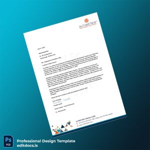 Editable Canada Altimetrik Canada Corp Employment Verification Letter Template (Word&PDF) Page Preview - EditDocs