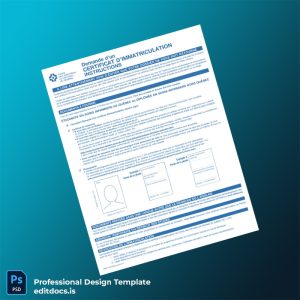 Editable Canada Registration Certificate Template (Word&PDF) Page Preview - EditDocs