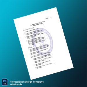 Editable Controller of Procurement Vendor Registration Form Template (Word&PDF) Page Preview - EditDocs