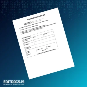 Editable Corrival Corporate Consultants Ltd Employment Verification Letter Template (Word&PDF) Page Preview - EditDocs