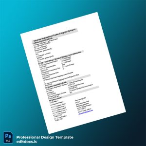 Editable Country Document Type Title Business Business Registration Certificate Template (Word&PDF) Page Preview - EditDocs