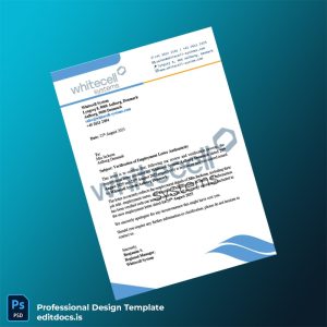 Editable Denmark Whitecell System Employment Verification Letter Template (Word&PDF) Page Preview - EditDocs