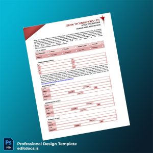 Editable Domain Name Registration Certificate Template (Word&PDF) Page Preview