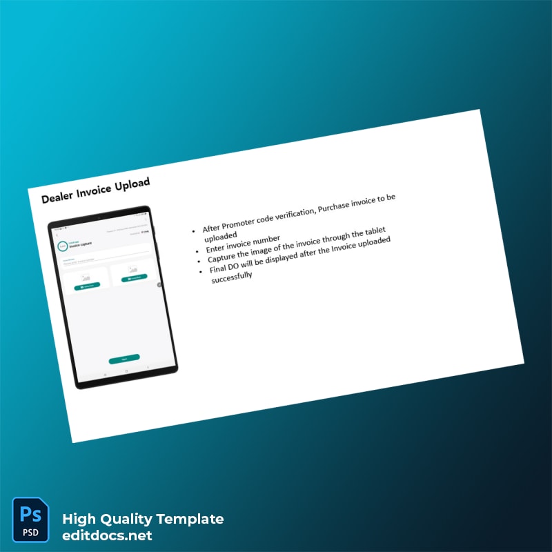 Editable App Features Document Template in Word and PDF formats page 3