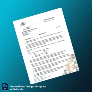 Editable Hong Kong Chandni Restaurant Employment Verification Letter Template (Word&PDF) Page Preview - EditDocs