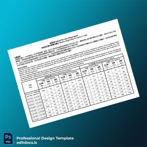 Editable Hong Kong Companies Registry Business Registration Certificate Template (Word&PDF) Page Preview - EditDocs