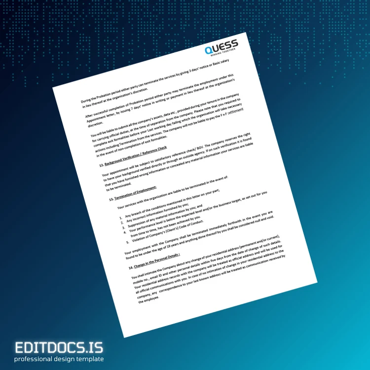 Editable India Harsh Jaiswal Salary Certificate Template in Word and PDF formats page 4 Page Preview - EditDocs