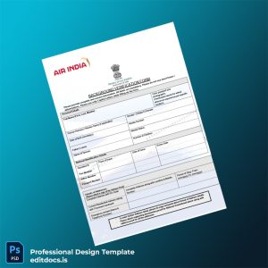 Editable India Air India Employment Verification Letter Template (Word&PDF) Page Preview - EditDocs