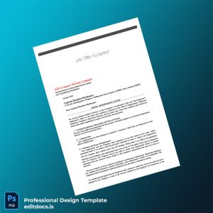 Editable India AirAsia Employment Verification Letter Template (Word&PDF) Page Preview - EditDocs