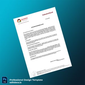 Editable India Bharat Financial Inclusion Limited Employment Verification Letter Template (Word&PDF) Page Preview - EditDocs