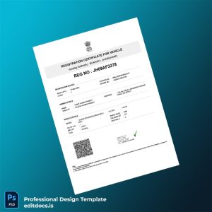 Editable India Bokaro Registration Certificate Template (Word&PDF) Page Preview - EditDocs