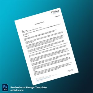 Editable India Choice Equity Broking Private Limited Appointment Letter Template (Word&PDF) Page Preview - EditDocs