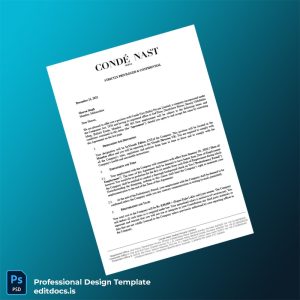 Editable India Condé Nast Employment Verification Letter Template (Word&PDF) Page Preview - EditDocs