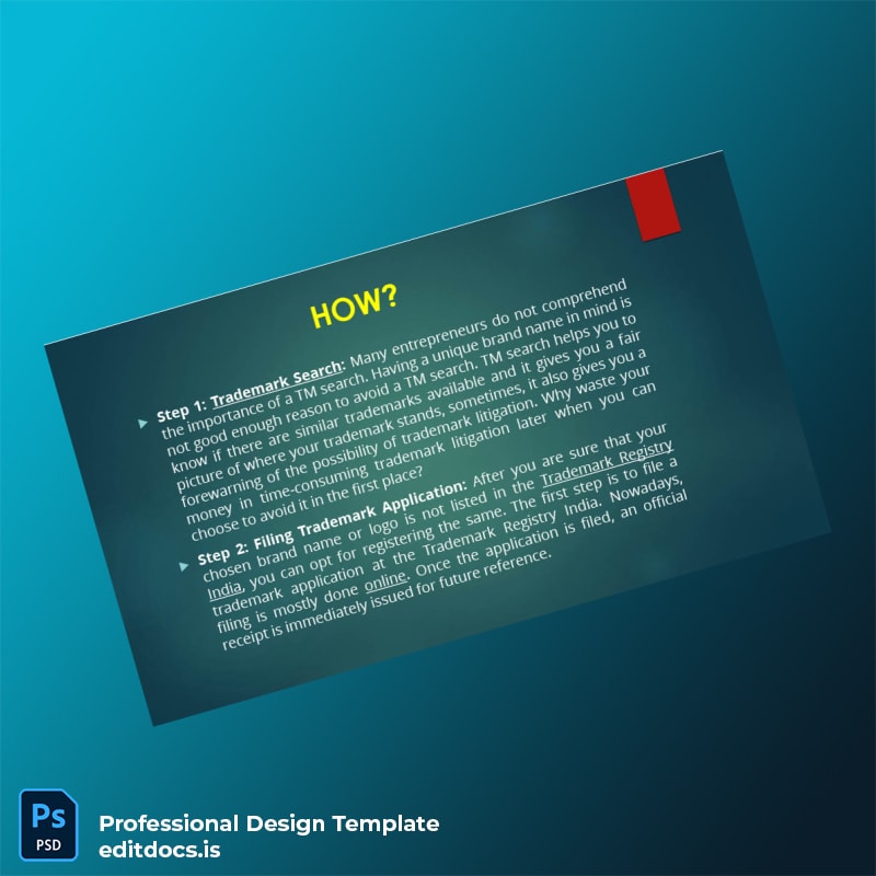 Editable India Controller General of Patents Trade Marks Industrial Designs Registration Certificate Template in Word and PDF formats page 3 Page Preview - EditDocs