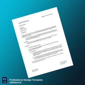 Editable India Cuentro Services Employment Verification Letter Template (Word&PDF) Page Preview - EditDocs