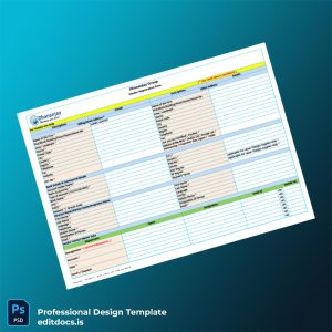Editable India Dhananjay Group Vendor Registration Form Template (Word&PDF) Page Preview - EditDocs