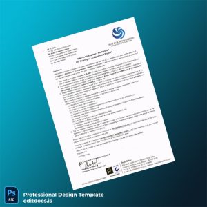 Editable India Dilip Buildcon Limited Employment Verification Letter Template (Word&PDF) Page Preview - EditDocs