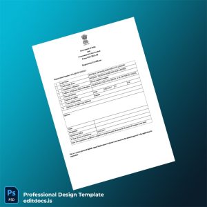 Editable India Government of Uttar Pradesh GST Registration Certificate Template (Word&PDF) Page Preview - EditDocs