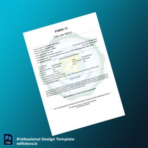 Editable India Gram Panchayat Trade Registration Certificate Template (Word&PDF) Page Preview - EditDocs