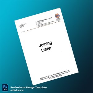 Editable India Indian Oil Corporation LTD Joining Letter Template (Word&PDF) Page Preview - EditDocs