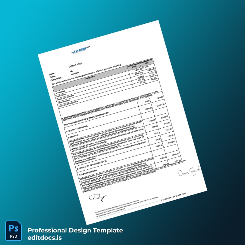 Editable India Jai Ambulance Service Employment Verification Letter Template in Word and PDF formats page 3 Page Preview - EditDocs