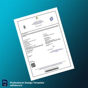 Editable India Jorhat Medical College and Hospital Birth Registration Certificate Template (Word&PDF) Page Preview - EditDocs