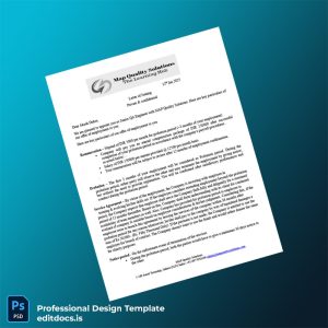 Editable India MAP Quality Solutions Employment Verification Letter Template (Word&PDF) Page Preview - EditDocs