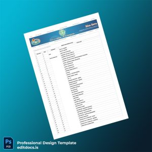 Editable India MeeSeva Services Registration Certificate Template (Word&PDF) Page Preview - EditDocs