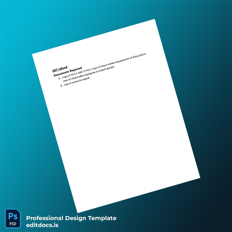 Editable India Ministry of Commerce Registration Certificate Template in Word and PDF formats page 8 Page Preview - EditDocs