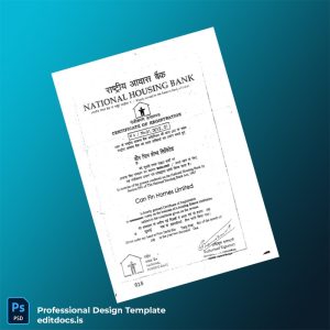 Editable India National Housing Bank Certificate of Registration Template (Word&PDF) Page Preview - EditDocs