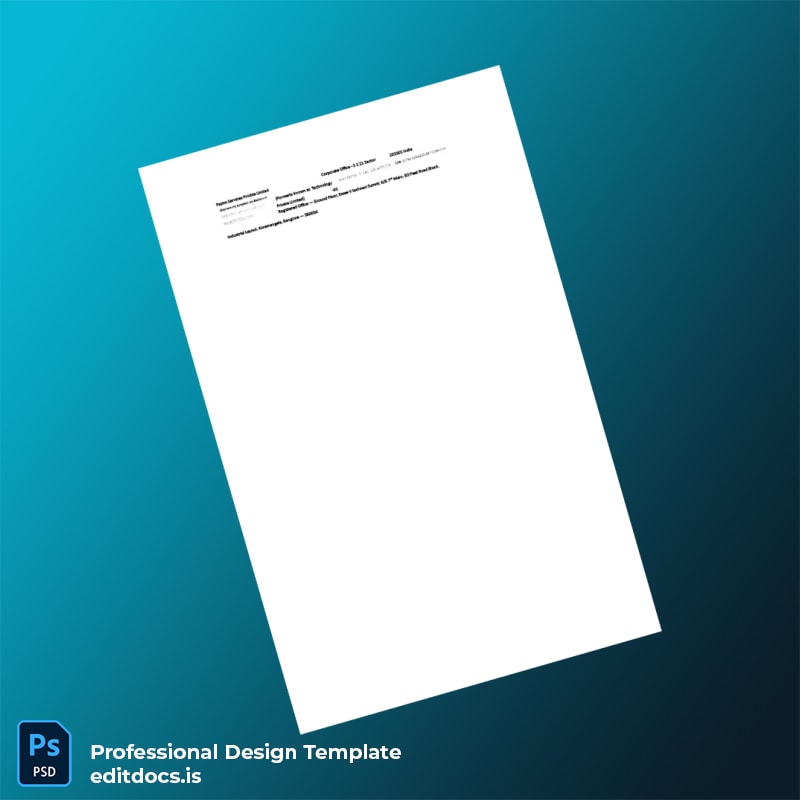 Editable India Paytm Employment Verification Letter Template in Word and PDF formats page 2 Page Preview - EditDocs