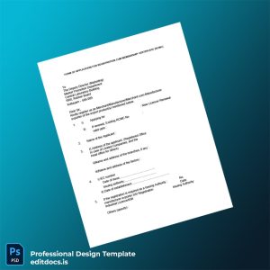 Editable India Rubber Board RCMC Registration Certificate Template (Word&PDF) Page Preview - EditDocs