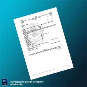 Editable India SDM Tapa Registration Certificate Template (Word&PDF) Page Preview - EditDocs