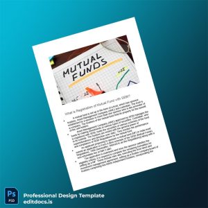 Editable India SEBI Mutual Fund Registration Certificate Template (Word&PDF) Page Preview - EditDocs