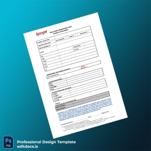 Editable India SpiceJet Business Registration Certificate Template (Word&PDF) Page Preview - EditDocs