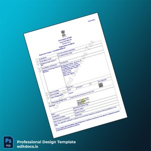 Editable India State Tax Officer GST Registration Certificate Template (Word&PDF) Page Preview - EditDocs