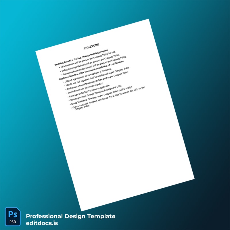 Editable India Svatantra Microfin Pvt Ltd Employment Verification Letter Template in Word and PDF formats page 4 Page Preview - EditDocs