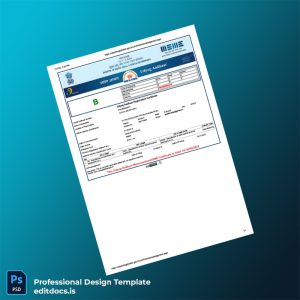 Editable India Udhyam Registration Certificate Template (Word&PDF) Page Preview - EditDocs
