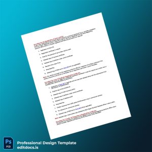 Editable India Vehicle Registration Certificate Procedure Document in Word and PDF formats Page Preview - EditDocs