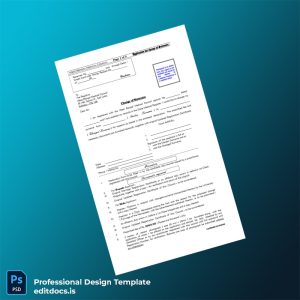 Editable India West Bengal Medical Council Application for Change of Surname Template (Word&PDF) Page Preview - EditDocs