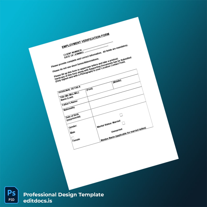 Editable Inknow Tek Employment Verification Letter Template (Word&PDF) Page Preview - EditDocs