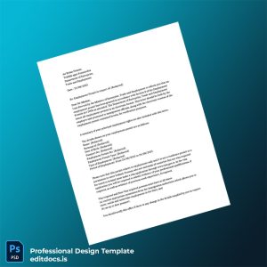 Editable Ireland Employment Permit Employment Verification Letter Template (Word&PDF) Page Preview - EditDocs